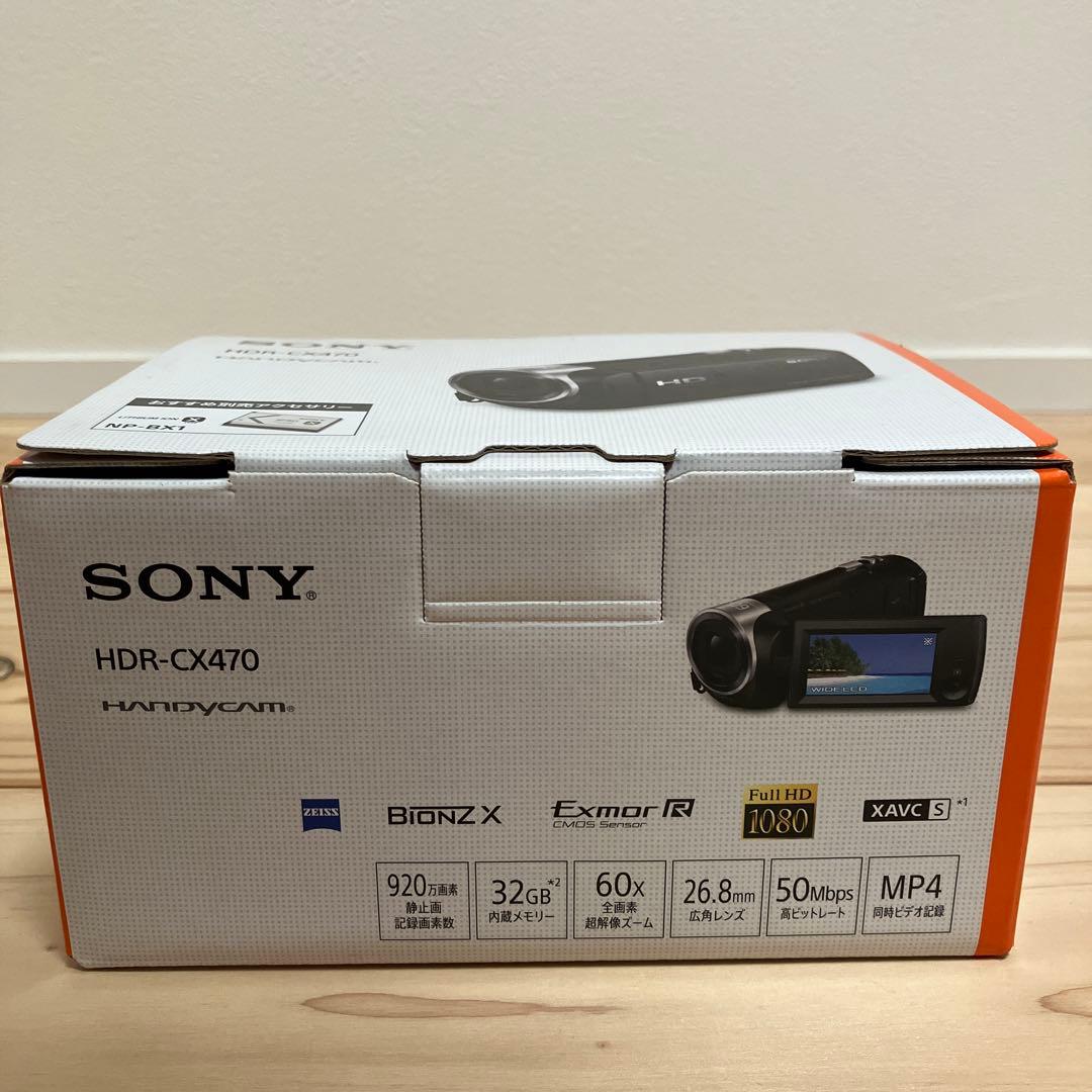 【新品】 SONY HDR-CX470