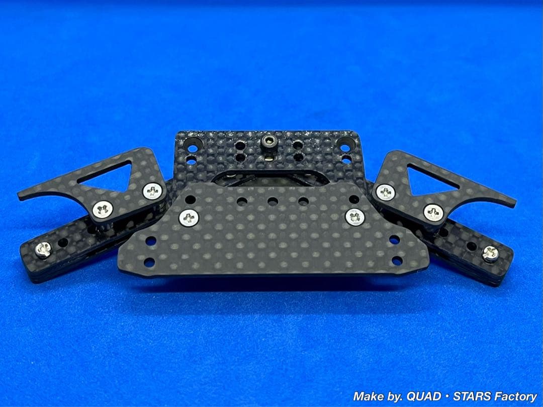 【ミニ四駆・MS用】2軸ATピボット＋フロント提灯＋1軸リヤアンカー＋お辞儀防止