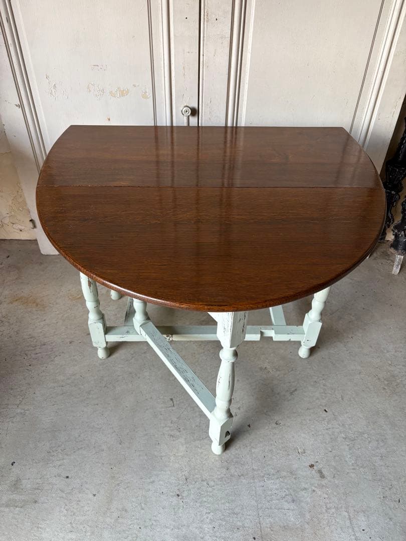 オーク　バタフライテーブル/ペイント