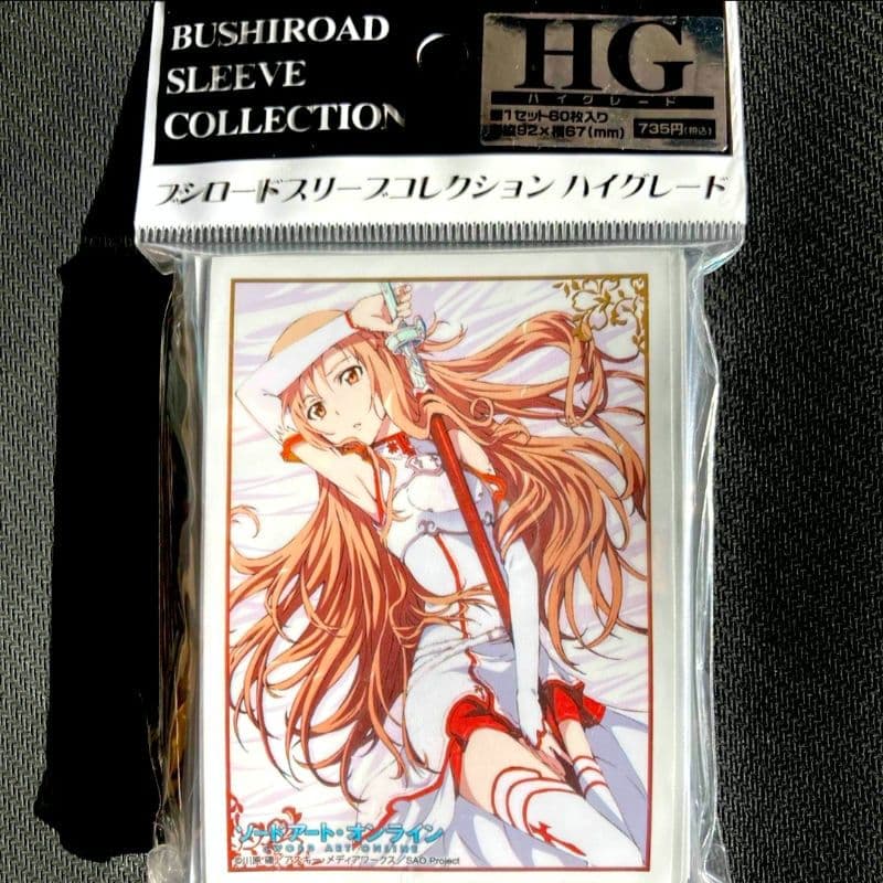 ブシロード スリーブ HG ソードアート・オンライン SAO アスナ - メルカリ