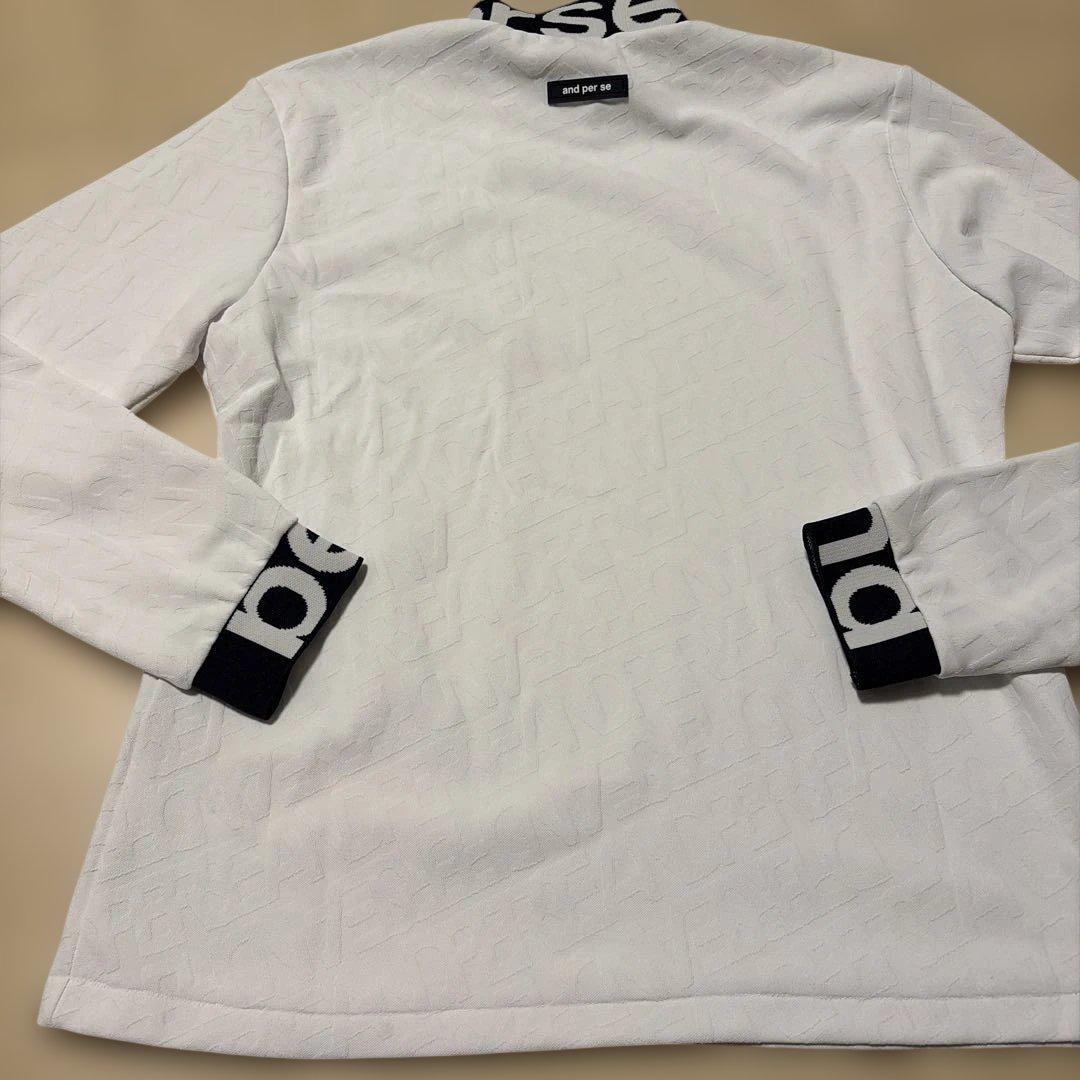 レディース ゴルフ 長袖シャツ ホワイト