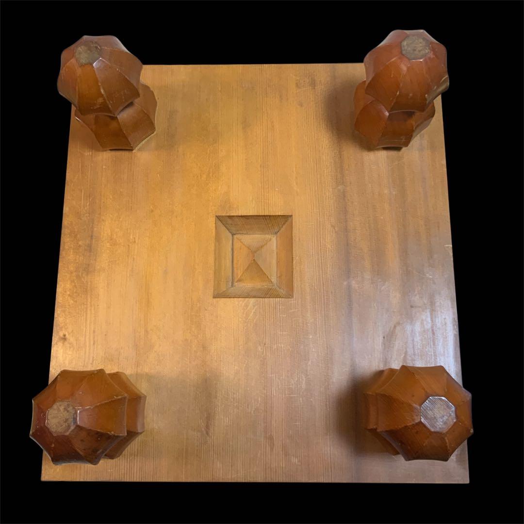 【本榧】【天柾目】囲碁盤 脚付 へそ付 カバー付