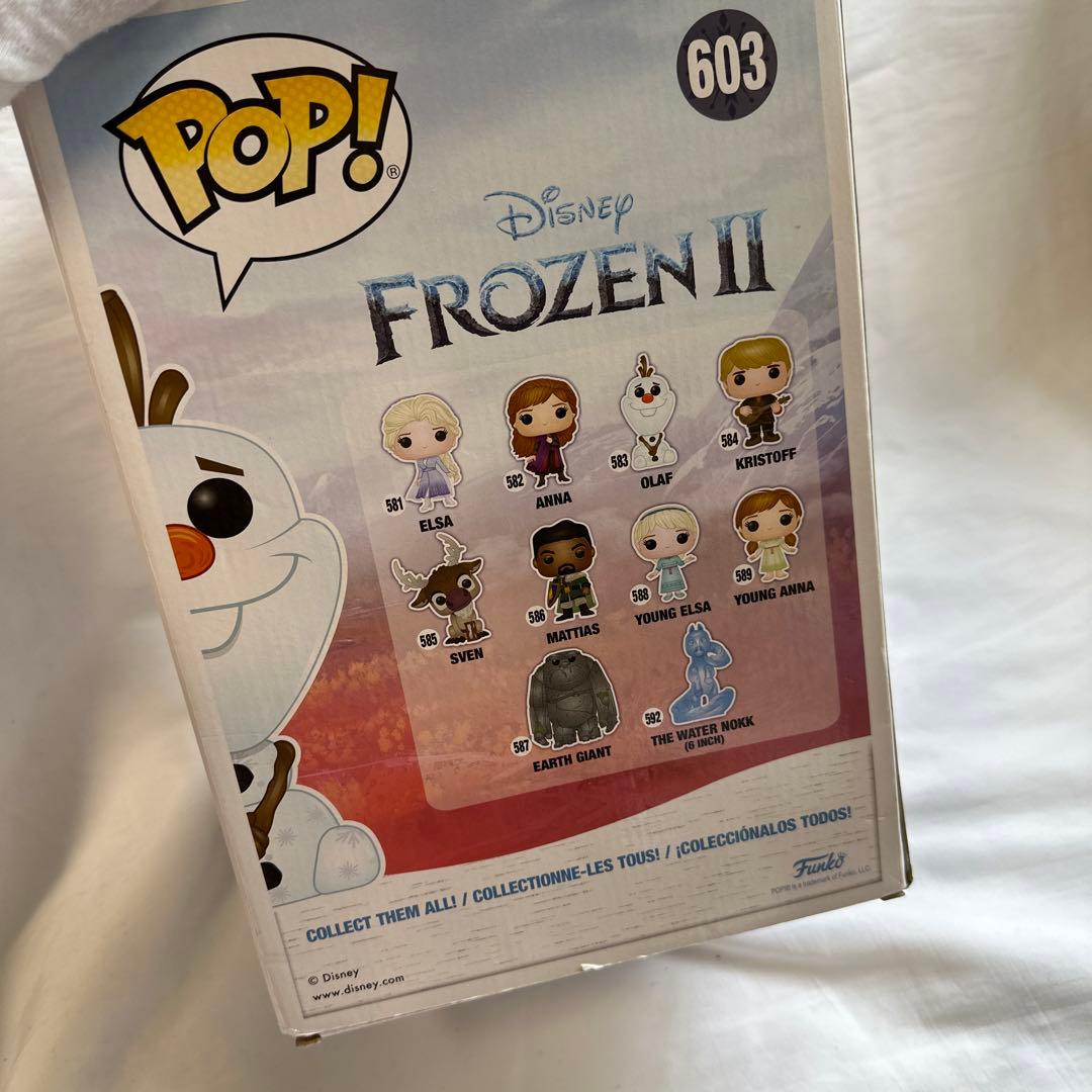 廃盤　限定品　Funko Pop! アナと雪の女王2　オラフ　10インチ603