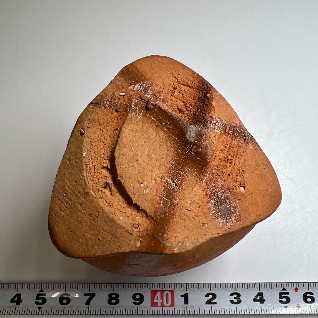 隠崎隆一 備前ぐい呑 共箱 幅約7㎝ 東Y7-0507⭐︎2F