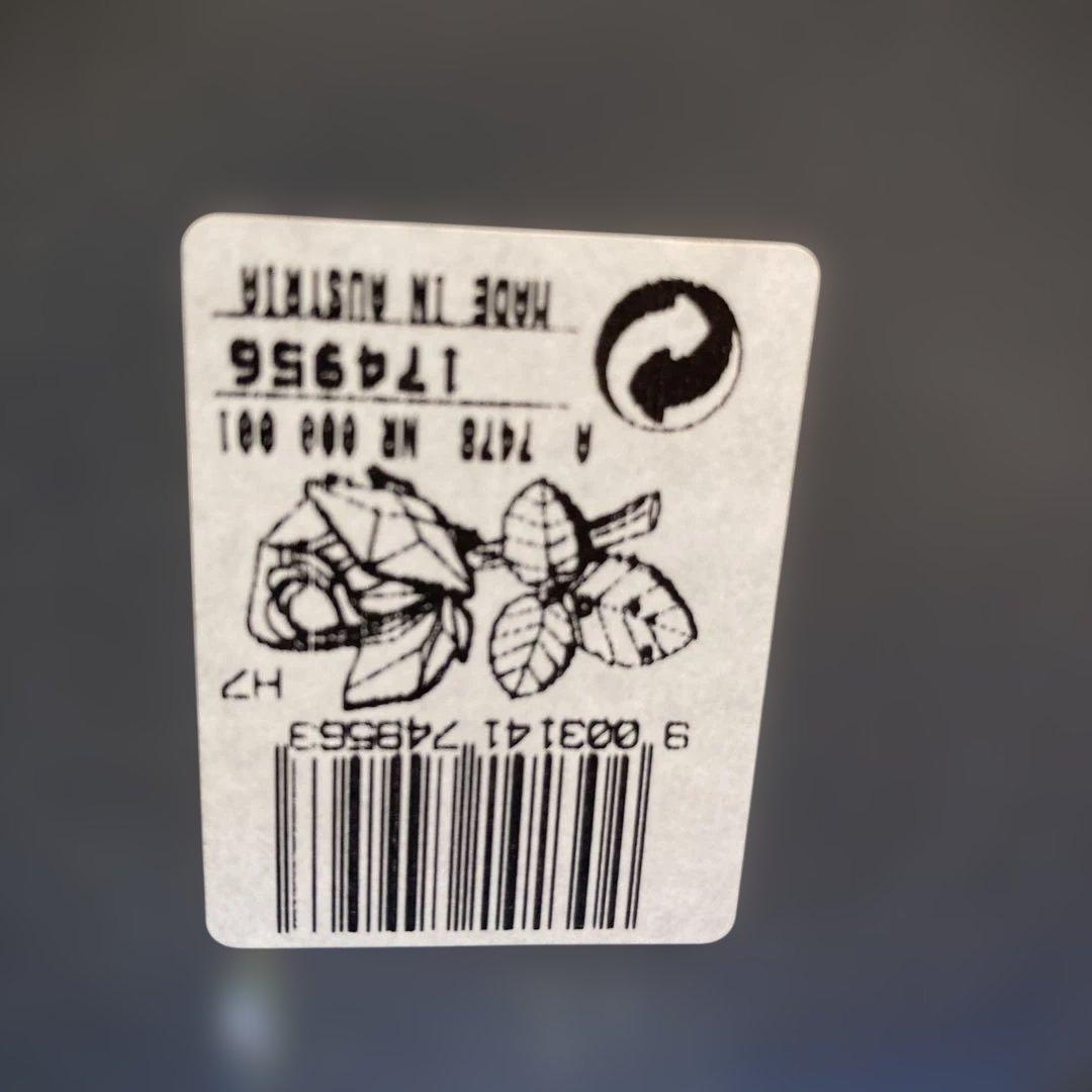 SWAROVSKI スワロフスキー クリスタルローズ 証明書付き 薔薇(384)