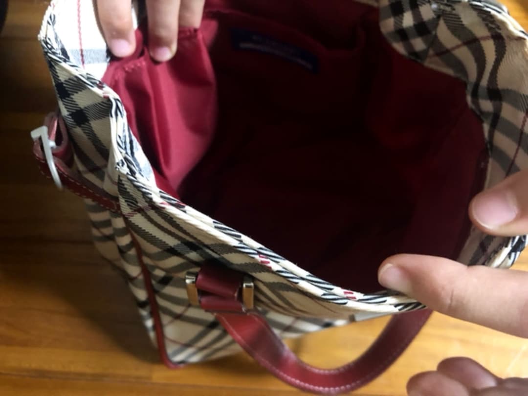 BURBERRY バーバリー ハンドバッグ 美品