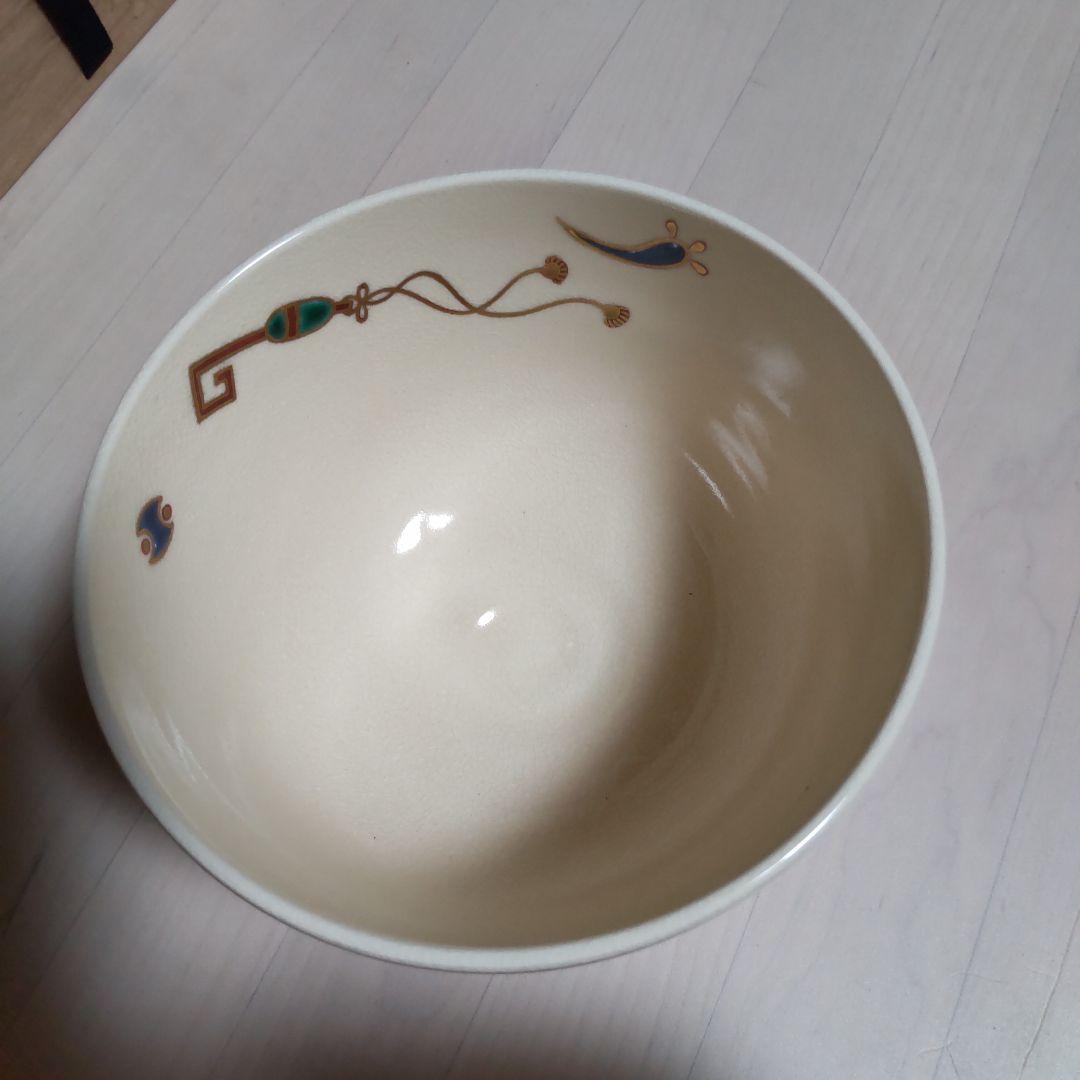 190【茶道具】杉田祥平作 清閑寺 色総宝尽し 茶碗