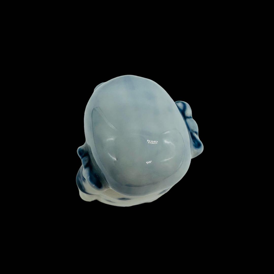 希少】ロイヤルコペンハーゲン ブルーフルーテッド フィギュリン 笛を