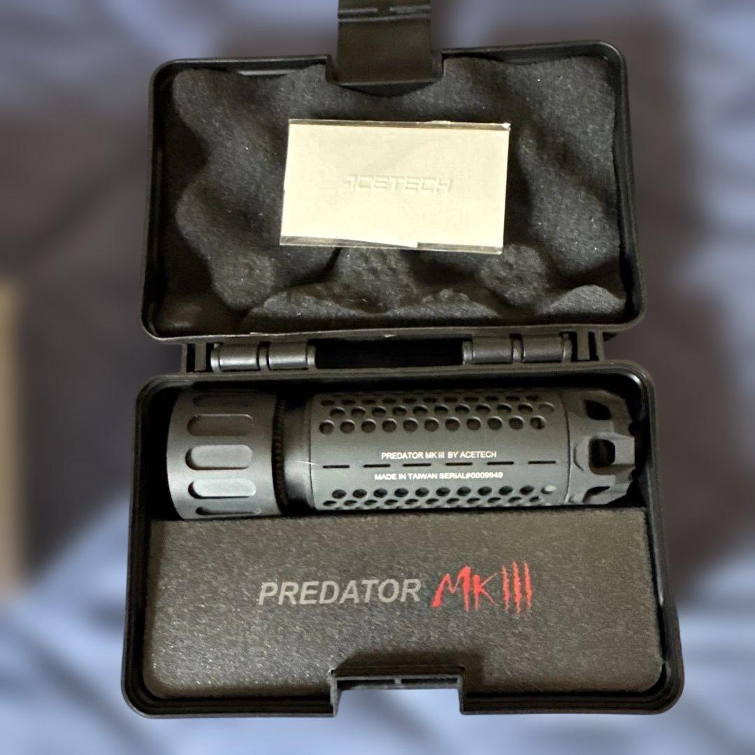 ACETECH PREDATOR MKIIIマズルフラッシュサイレンサー28mm