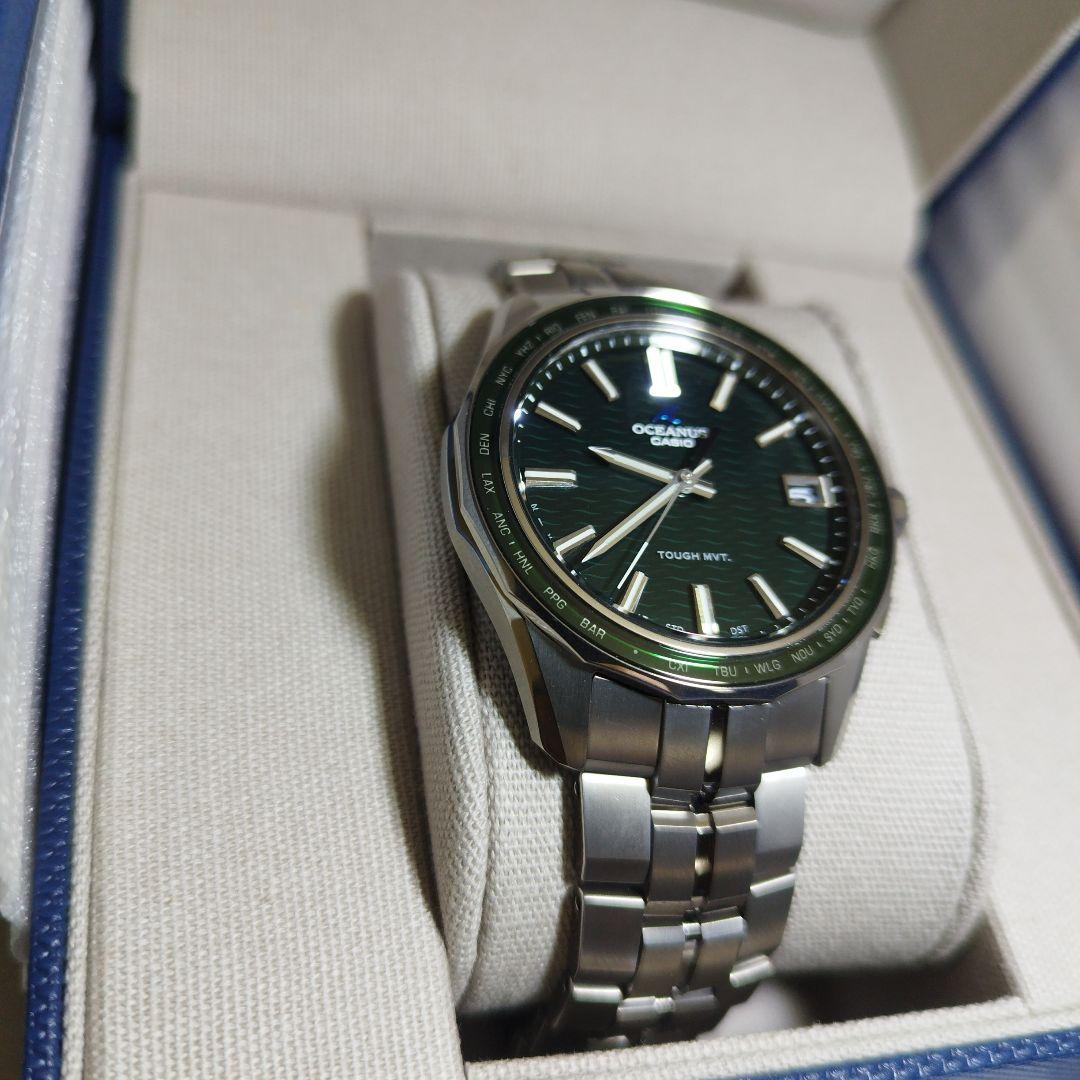 【新品・未使用】CASIOオシアナス OCEANUS OCW-S400-3AJF