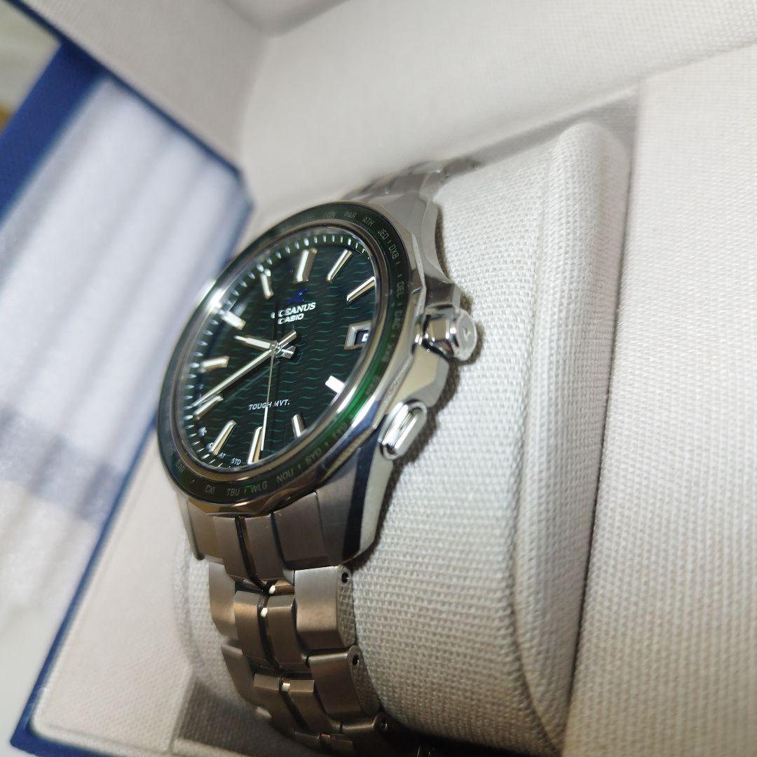 【新品・未使用】CASIOオシアナス OCEANUS OCW-S400-3AJF