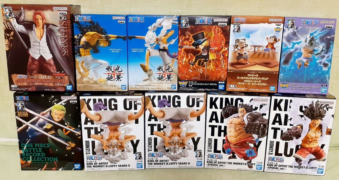 ワンピース 2025年11月プライズフィギュア リスト【THE出航/DXF