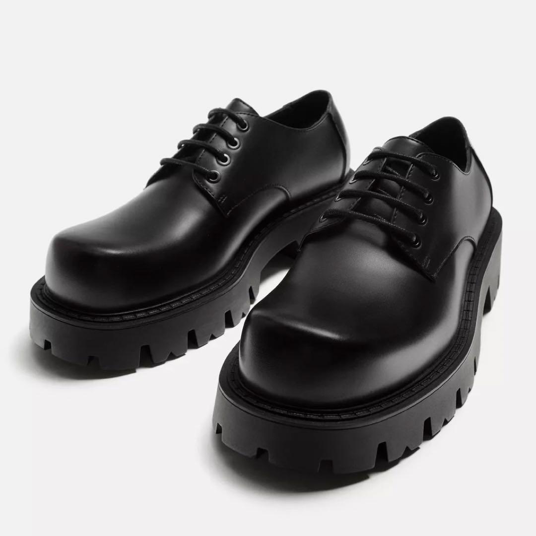 【ZARA】ボリュームソールシューズ　43