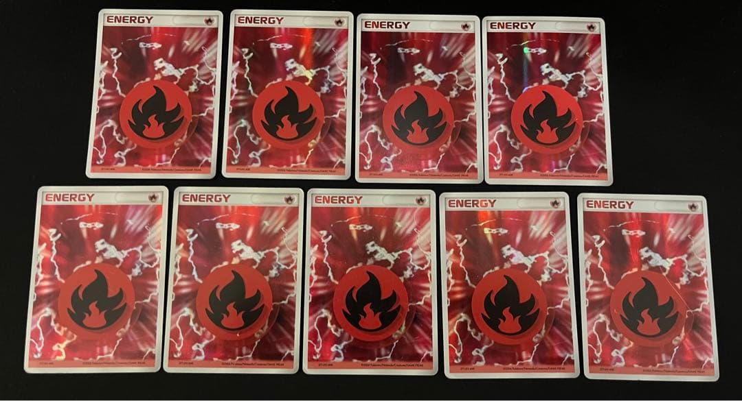 ホロンエネルギー 炎 9枚セット 9枚まとめ売り】ポケカ エネルギー