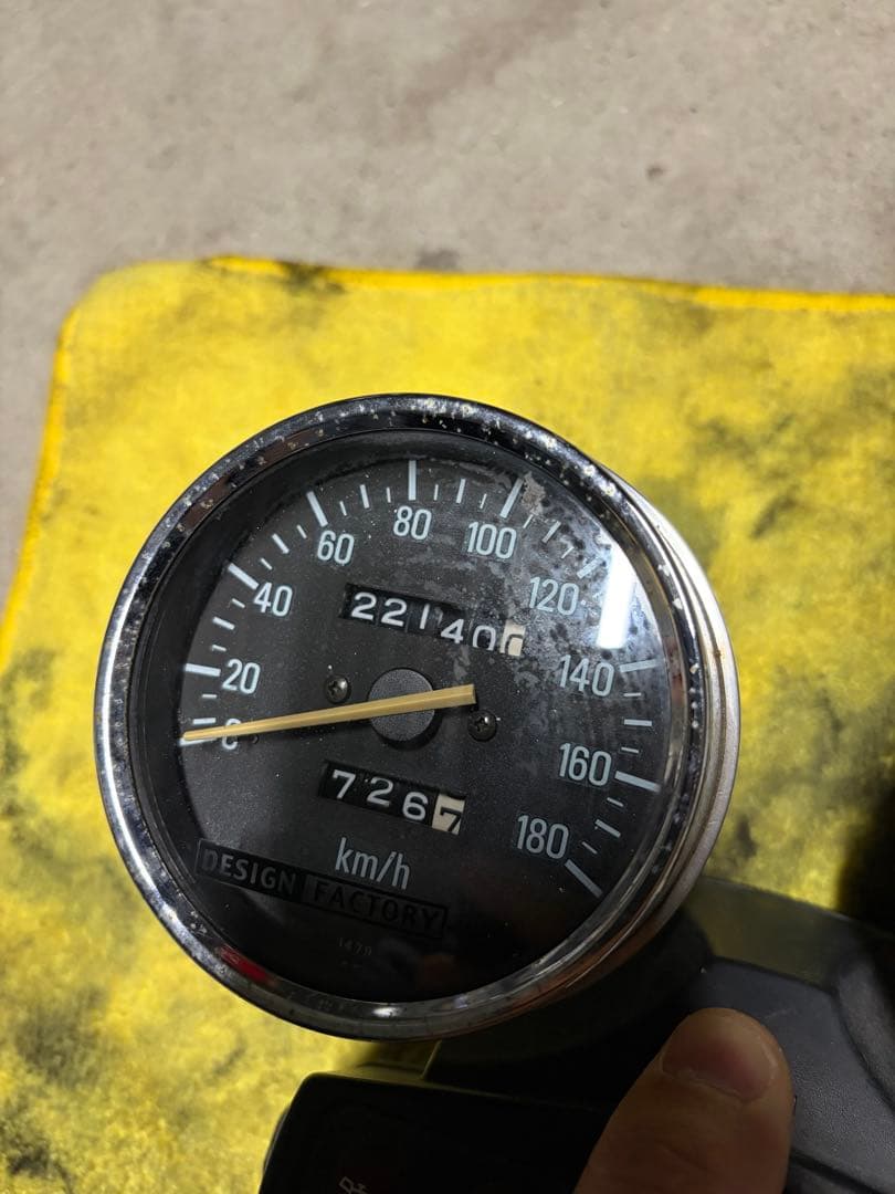 ゼファー400 スピードメーター 1992年式