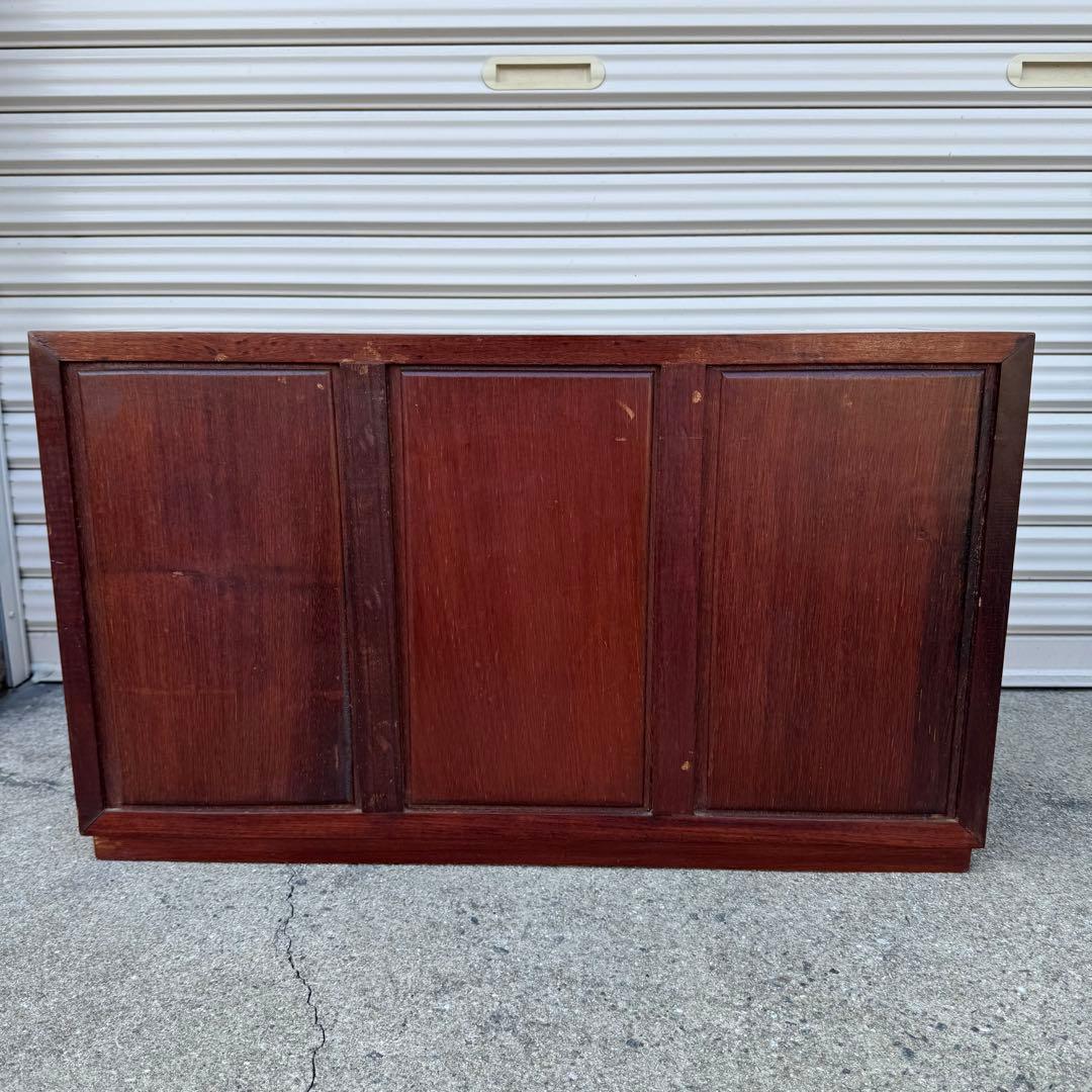 豪華 螺鈿細工 花梨 唐木 3段9杯 小箪笥チェスト 収納キャビネット抽斗