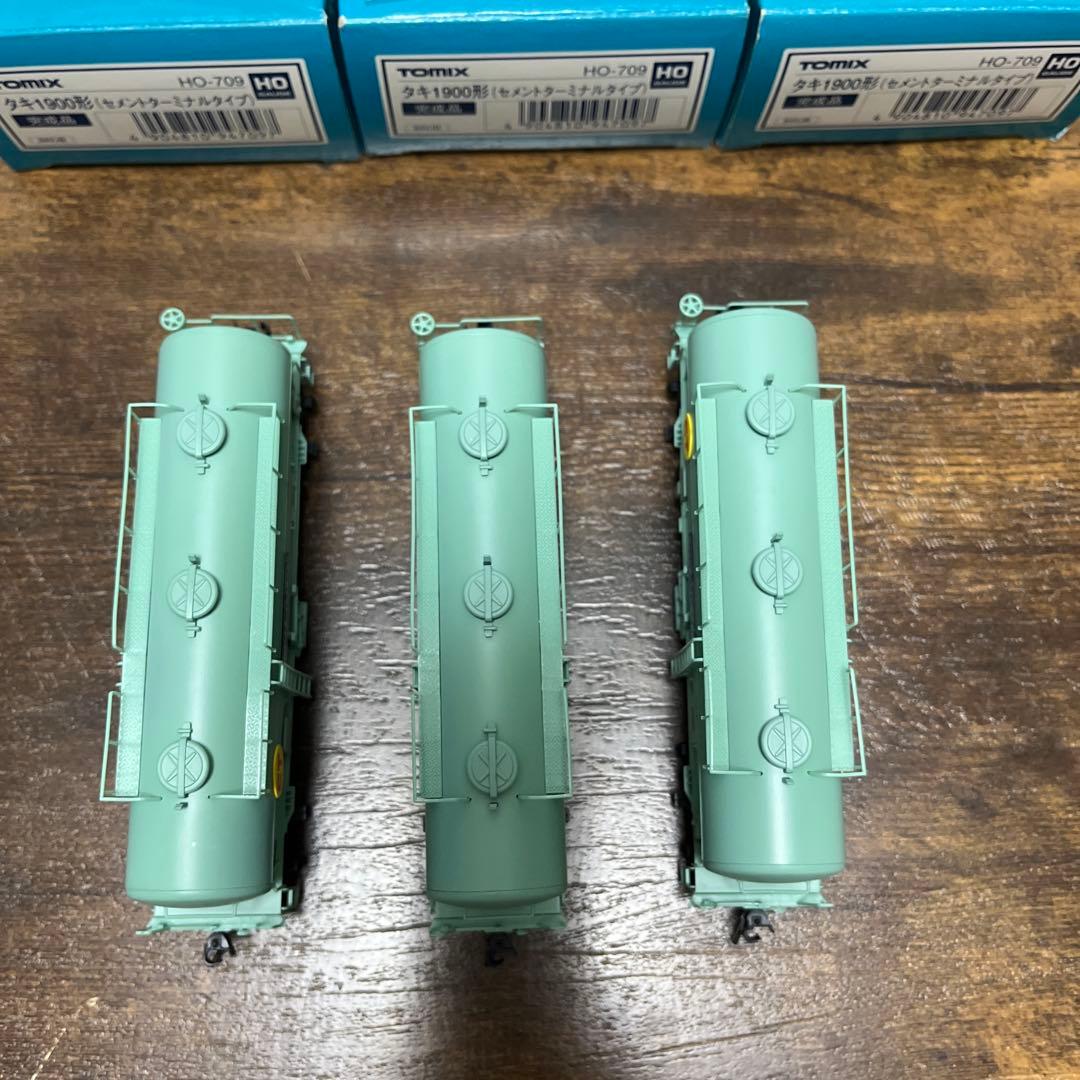 TOMIX HO-709 タキ1900形(セメントターミナルタイプ)完成品×3両