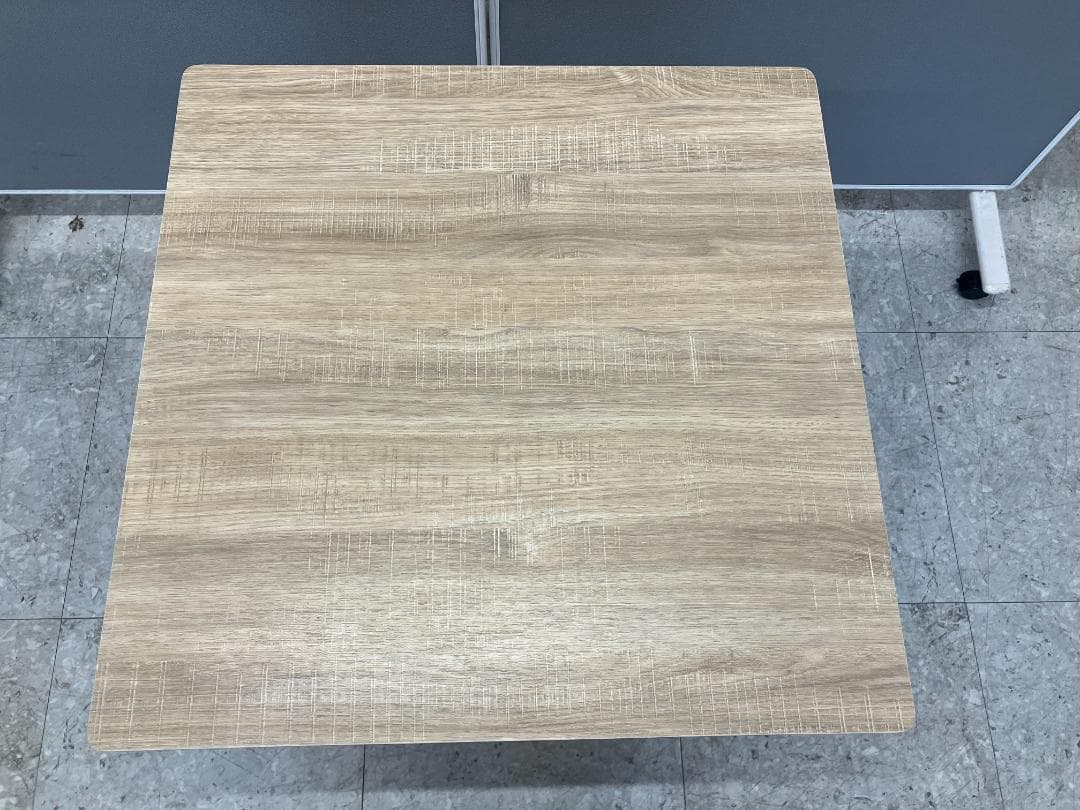 ダイニングテーブルセット イス×2 天然木 ベージュ