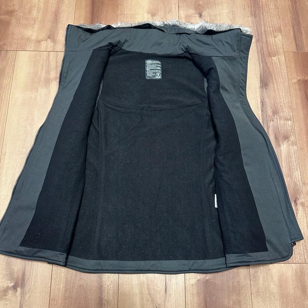 中綿　ラビットファー　キルティング　ベスト　パンツ　セットアップ　S 秋冬