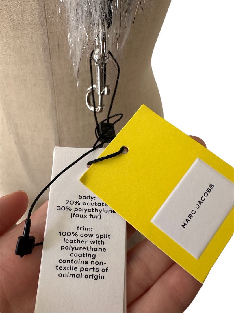 定価4万円　Marc Jacob’s バッグストラップ　新品未使用タグ付き