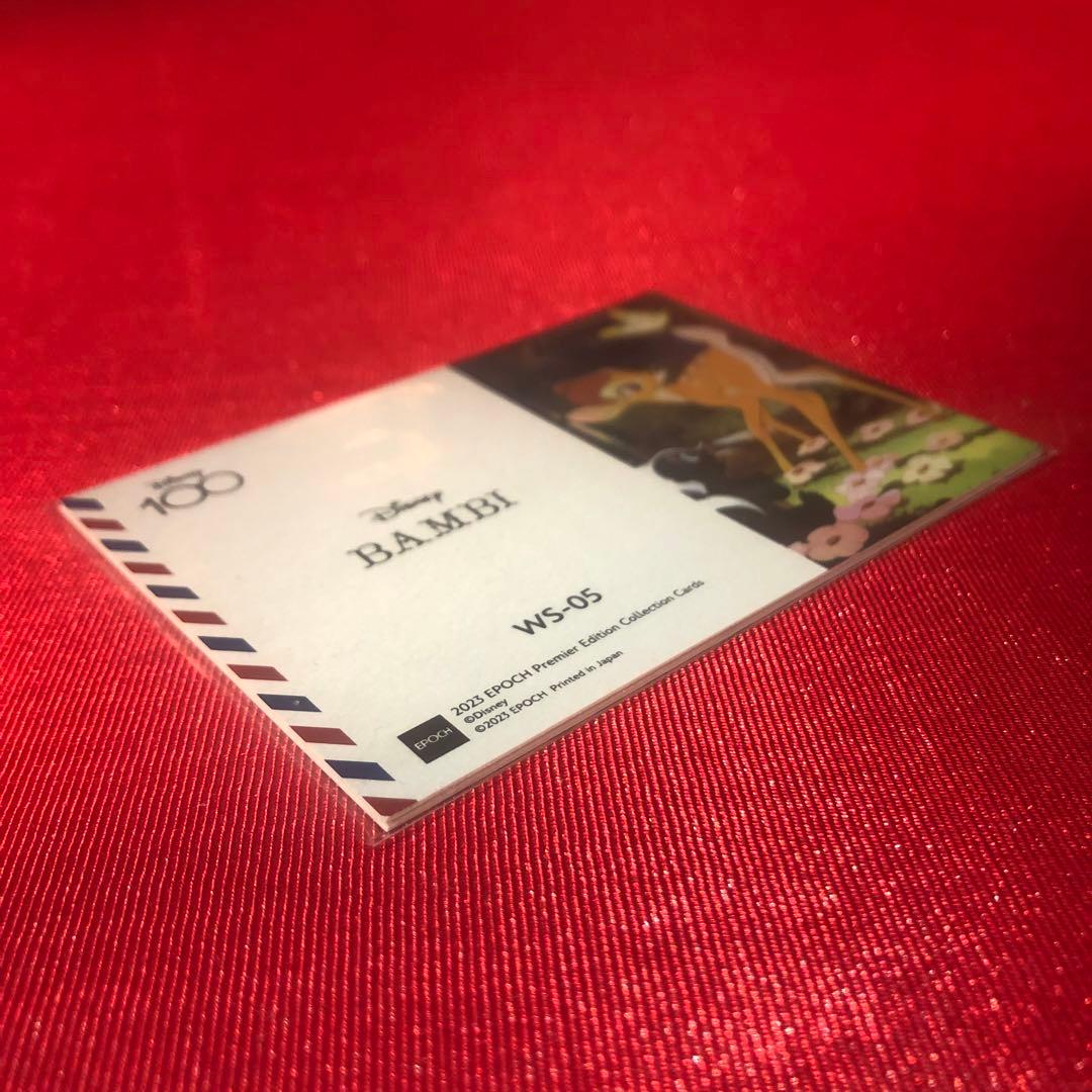 シリアルNo.01/10】ディズニー 100周年カード エポック バンビ
