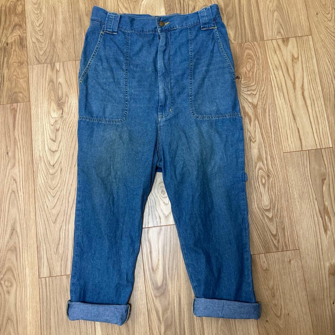 Leeメルシーボークー オーバーオール風サルエルパンツ ユニセックス