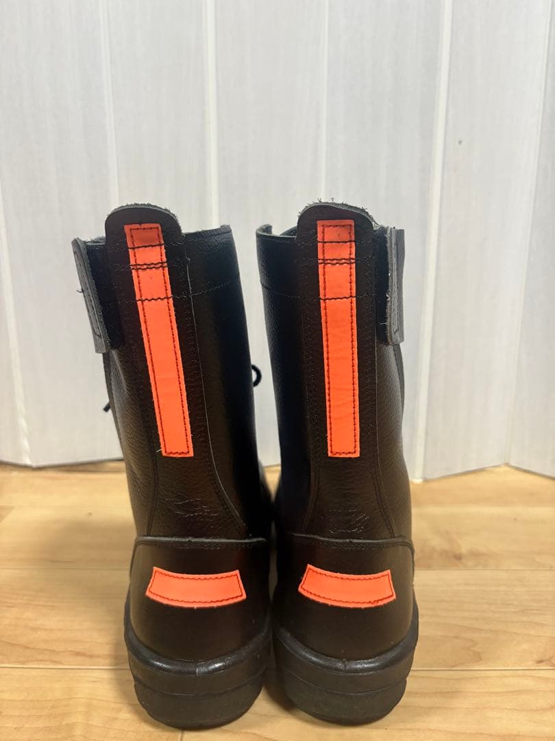 ミドリ安全］静電安全靴JIS規格 消防仕様 長編上靴 ラバーテック