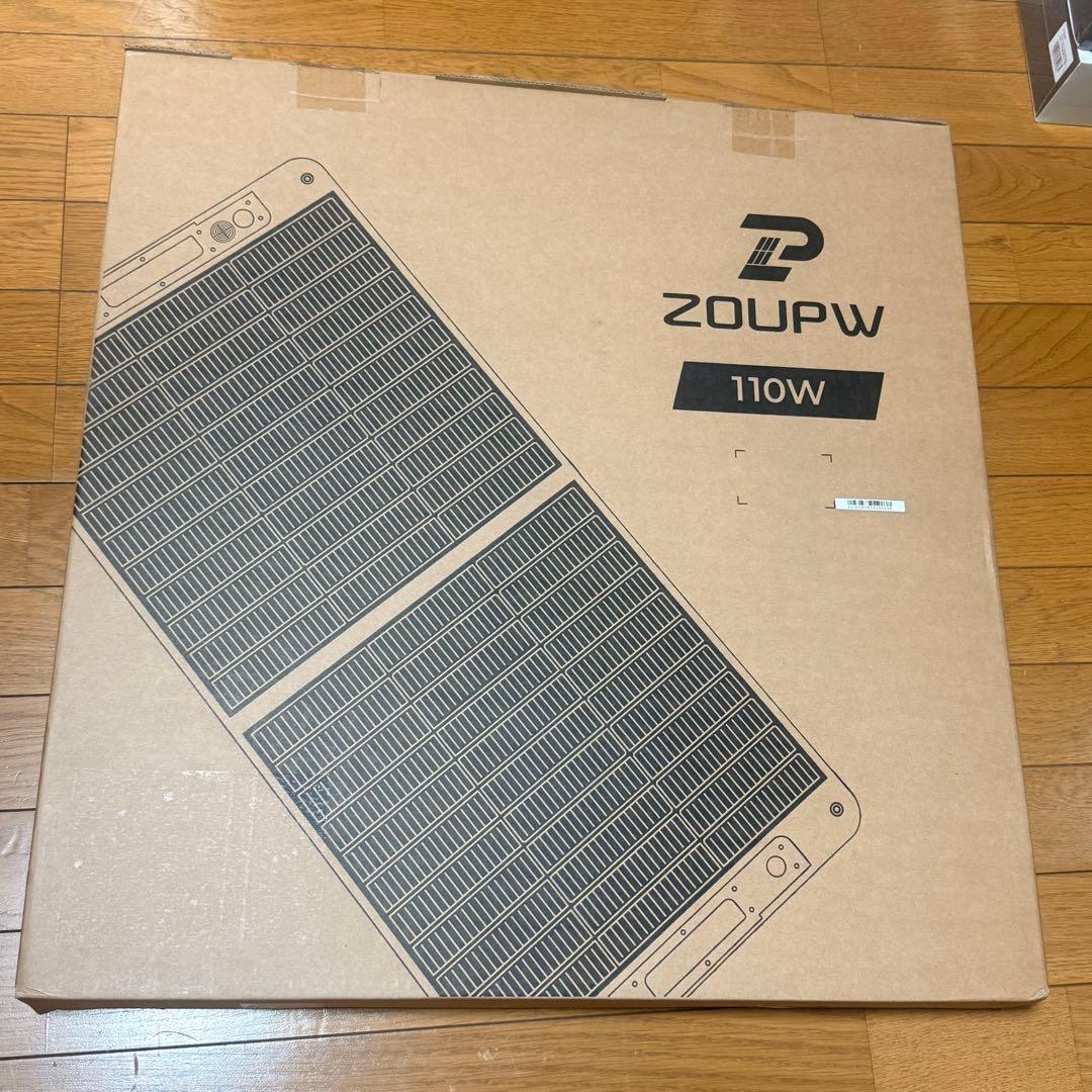 ZOUWP N型 16BB 110W ソーラーパネル 折りたたみ式 - メルカリ