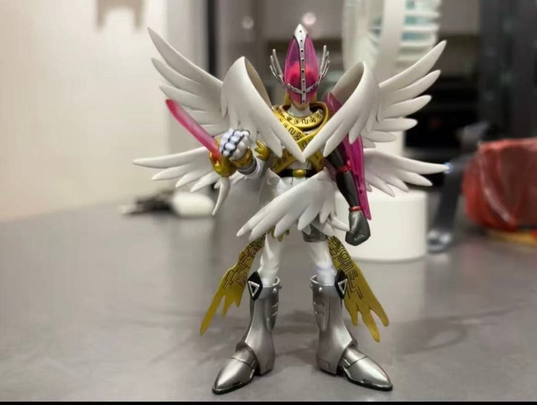デジモン GENESIS-STUDIO ホーリーエンジェモン フィギュア 美しい