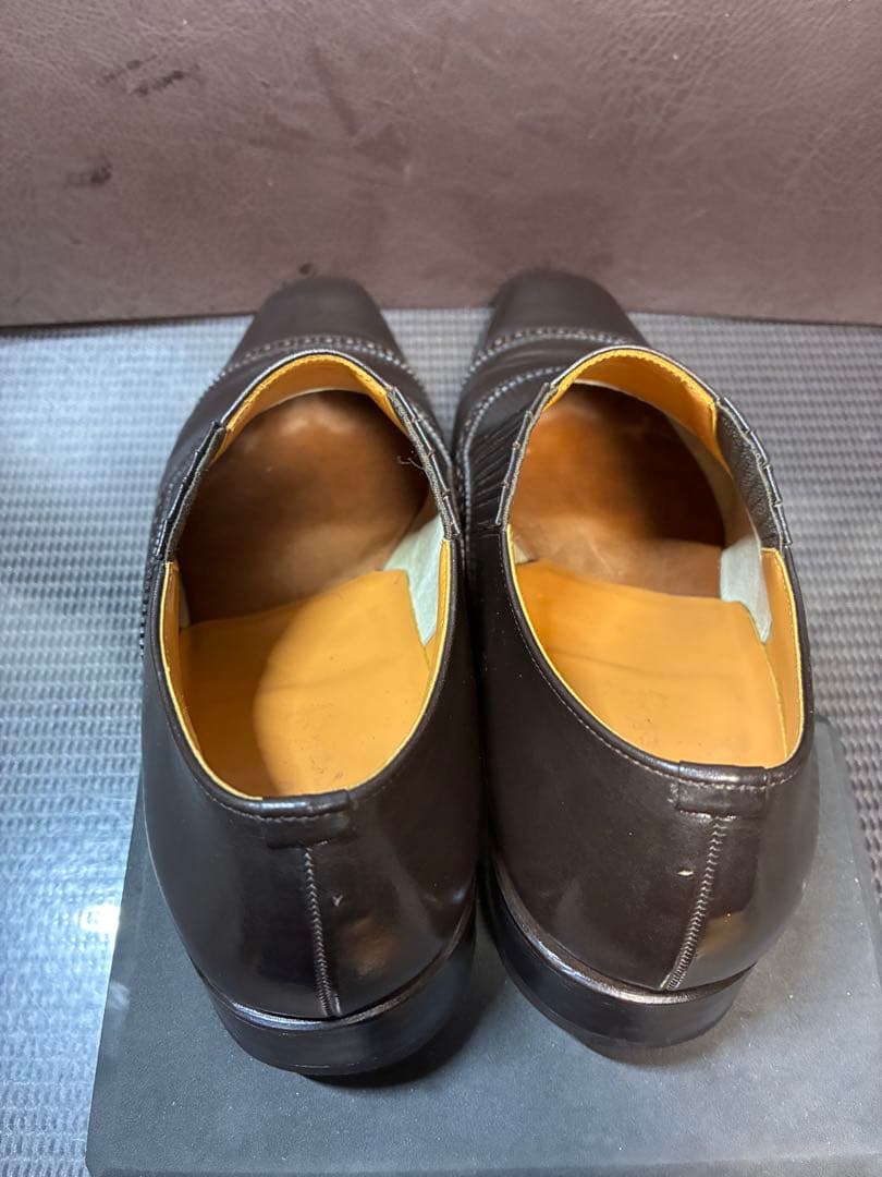 【極美品】 宮城興業 和創良靴 カスタムメイド レイジーマン 日本製 本革 濃茶