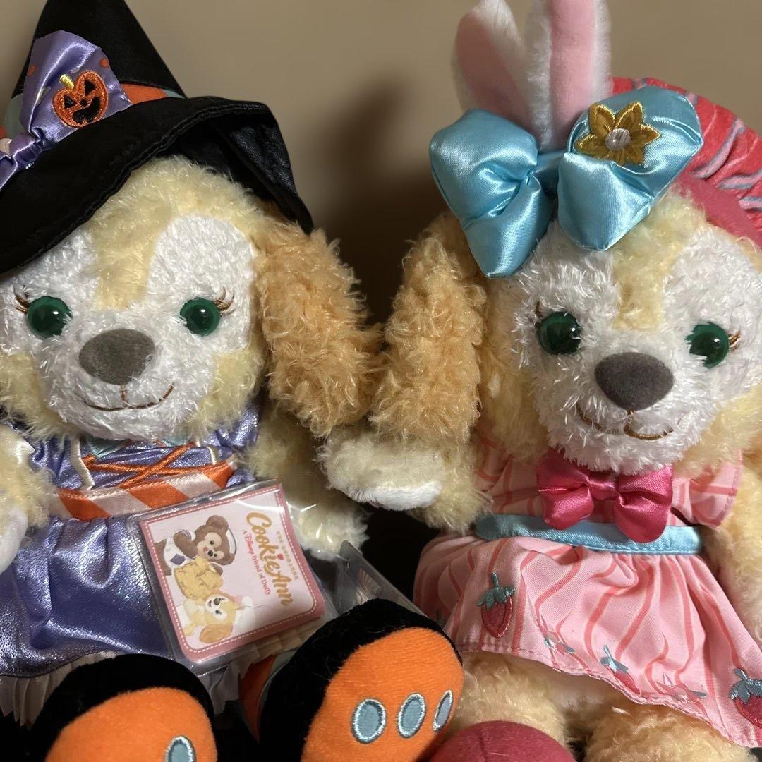 SHDL 上海ディズニー クッキーアン ぬいぐるみ 2体セット
