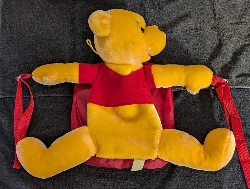 くまのプーさん　ぬいぐるみリュック　ヴィンテージ　Winnie the Pooh