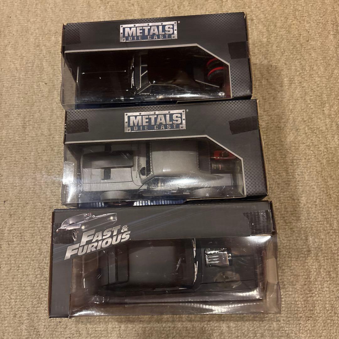 ワイルドスピード　ダイキャストミニカー 1/24 3台セット ダッジチャージャー