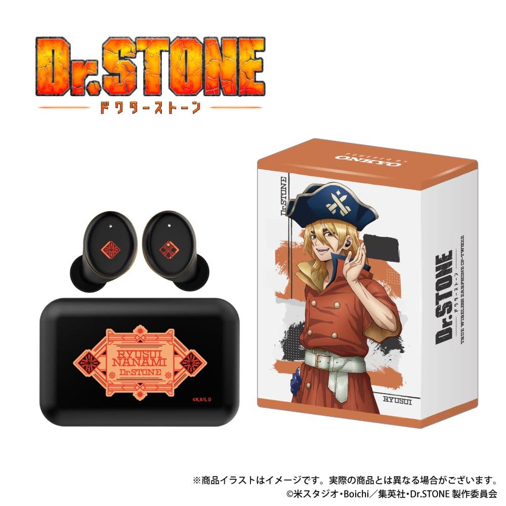 Onkyo Dr.STONE 七海龍水 イヤホン ドクスト ドクターストーン - メルカリ