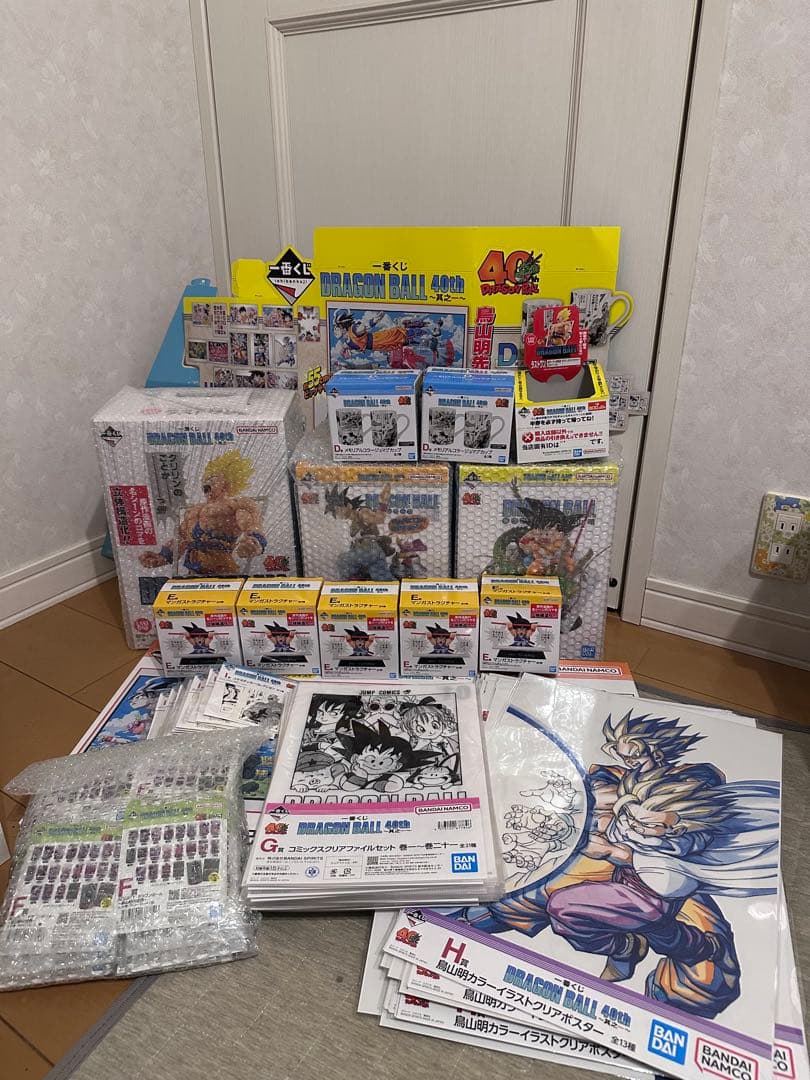 ドラゴンボール　一番くじ　40th フルコンプセット
