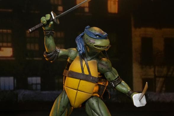 NECA】新品 正規品 TMNT シュレッダー vs レオナルド フィギュア
