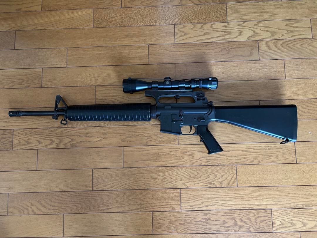 東京マルイ M16A2 電動ガン スコープ、ショート多弾マグ、ケース付属