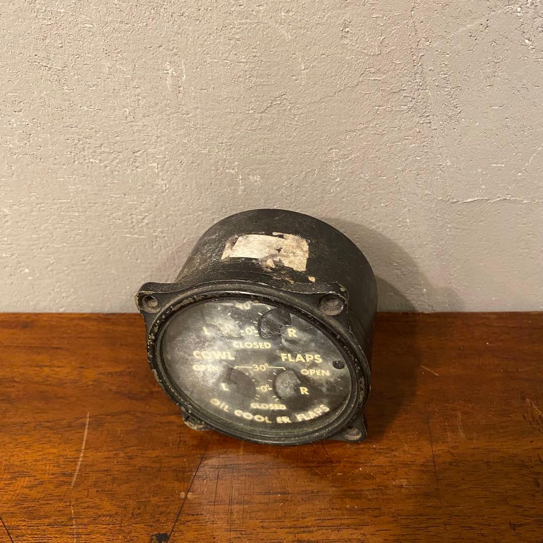 40s WW2 米軍実物 DJ-4 戦闘機 計器 ヴィンテージ コレクション