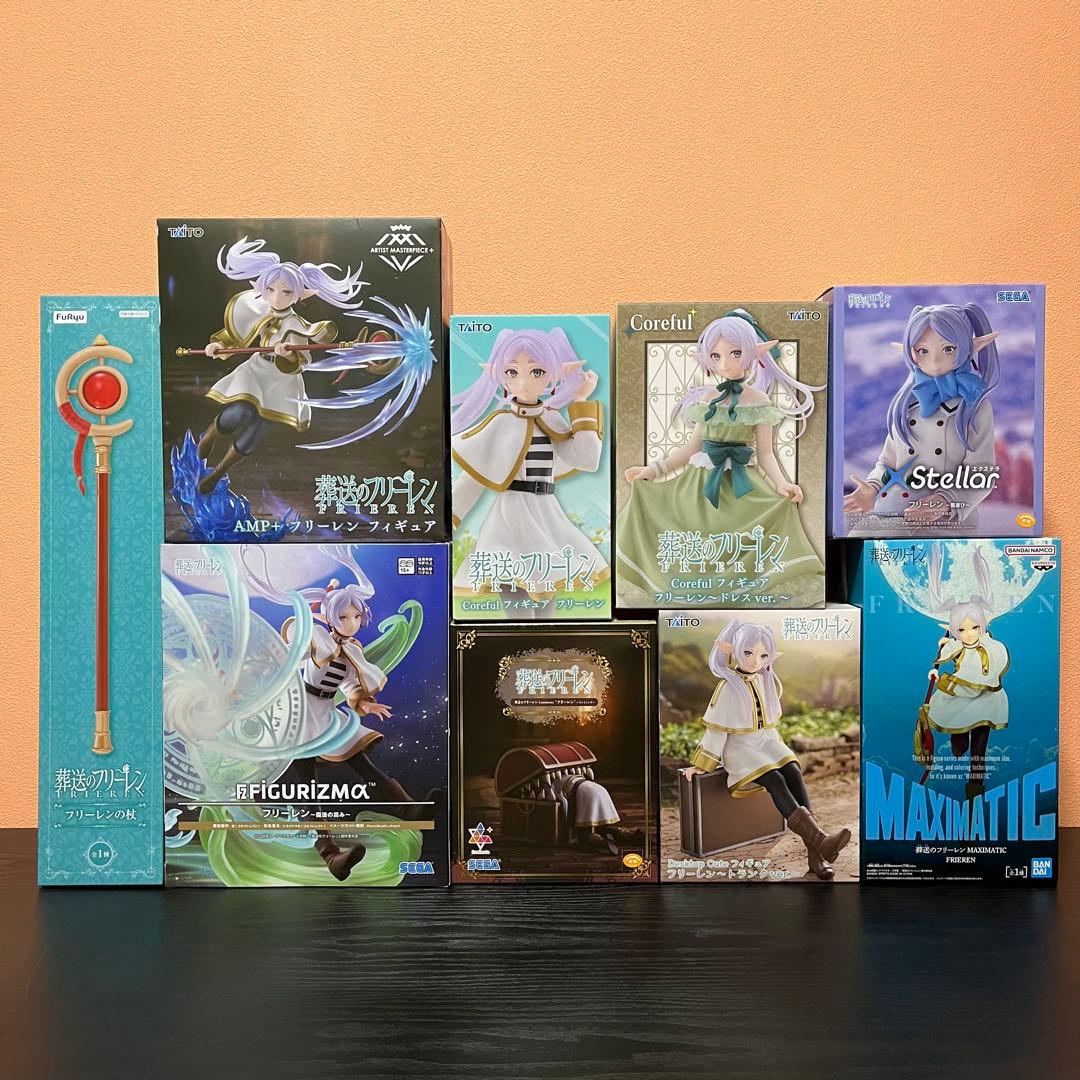 新品未開封】葬送のフリーレン フリーレン フィギュアまとめ売り 9点