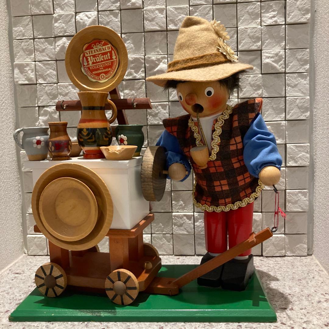 ドイツ 煙出し人形/オルゴール屋さん