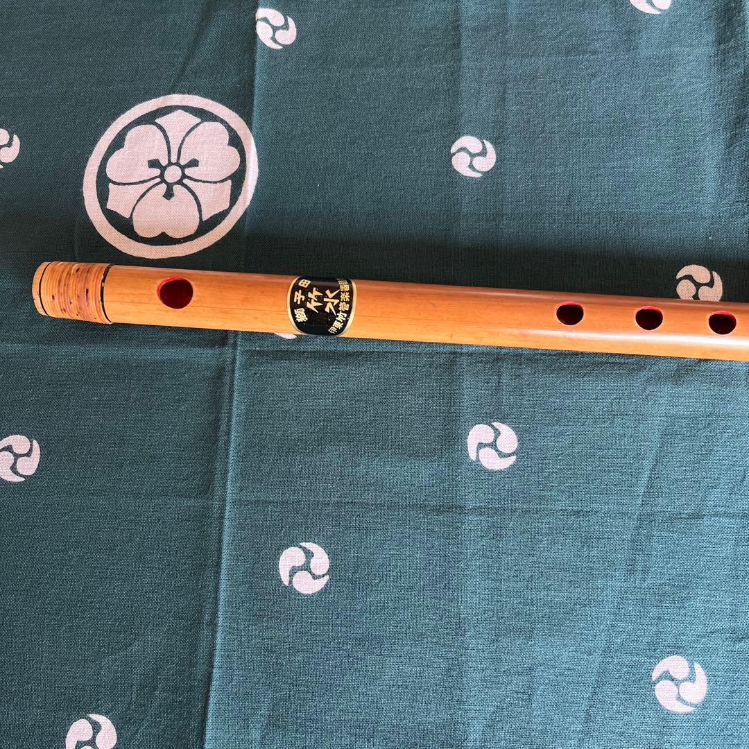 篠笛、獅子田流竹水￼ 6本調子6穴天地籐巻14,800円を12,800円