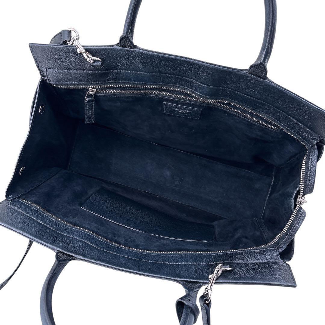 【美品】サンローラン/カバリヴゴーシュ /トートバッグ /ショルダーバッグ/ロゴ