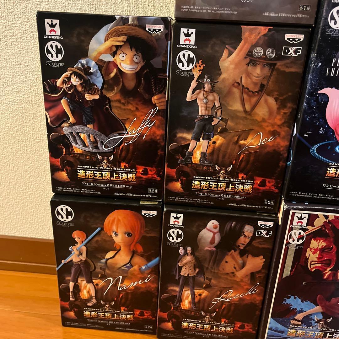 ワンピース　造形王頂上決戦　プライズフィギュア　まとめ売り　7点