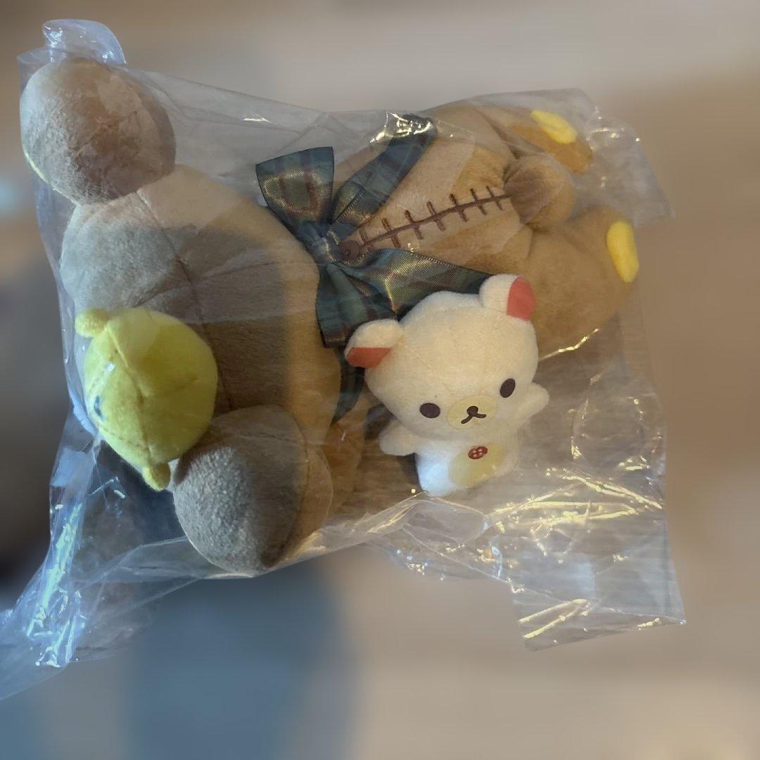 リラックマ ロフト限定品　ぬいぬいリラックマ　ぬいぐるみポーチ　ぬいぐるみ