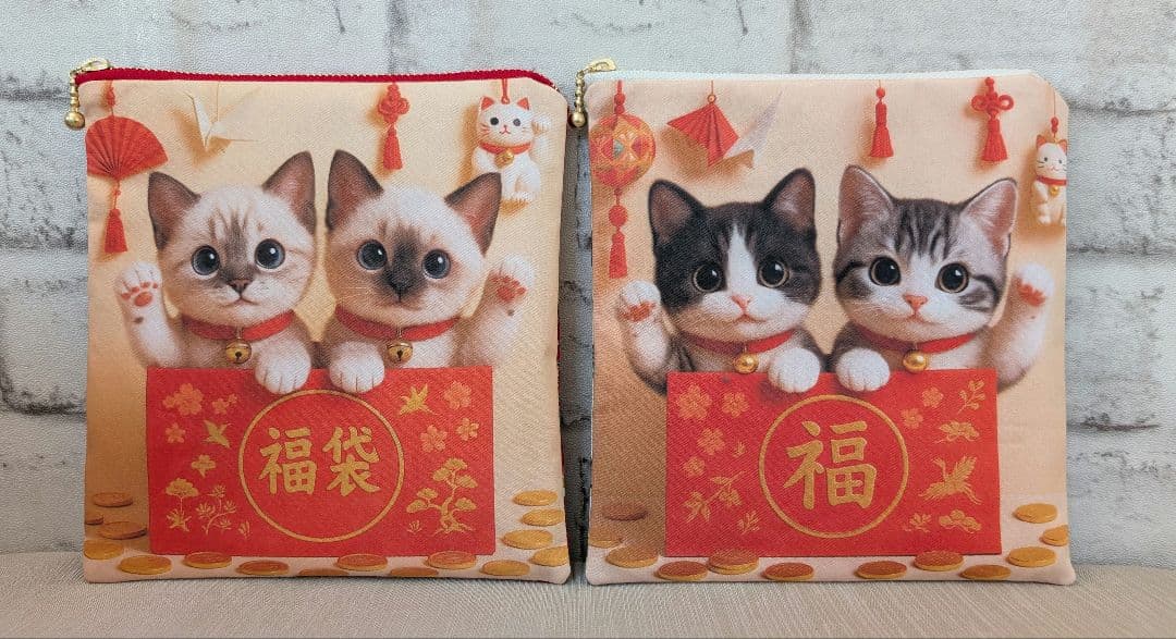 【ラヴィ】フラットポーチ