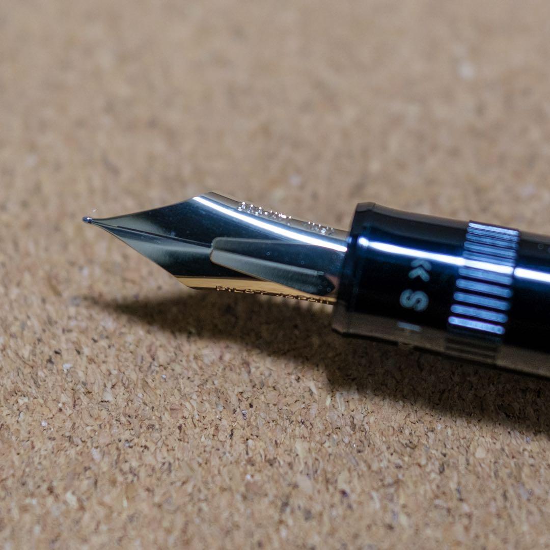 0100 オーバーホール済 レア 万年筆 パイロット PILOT 14k