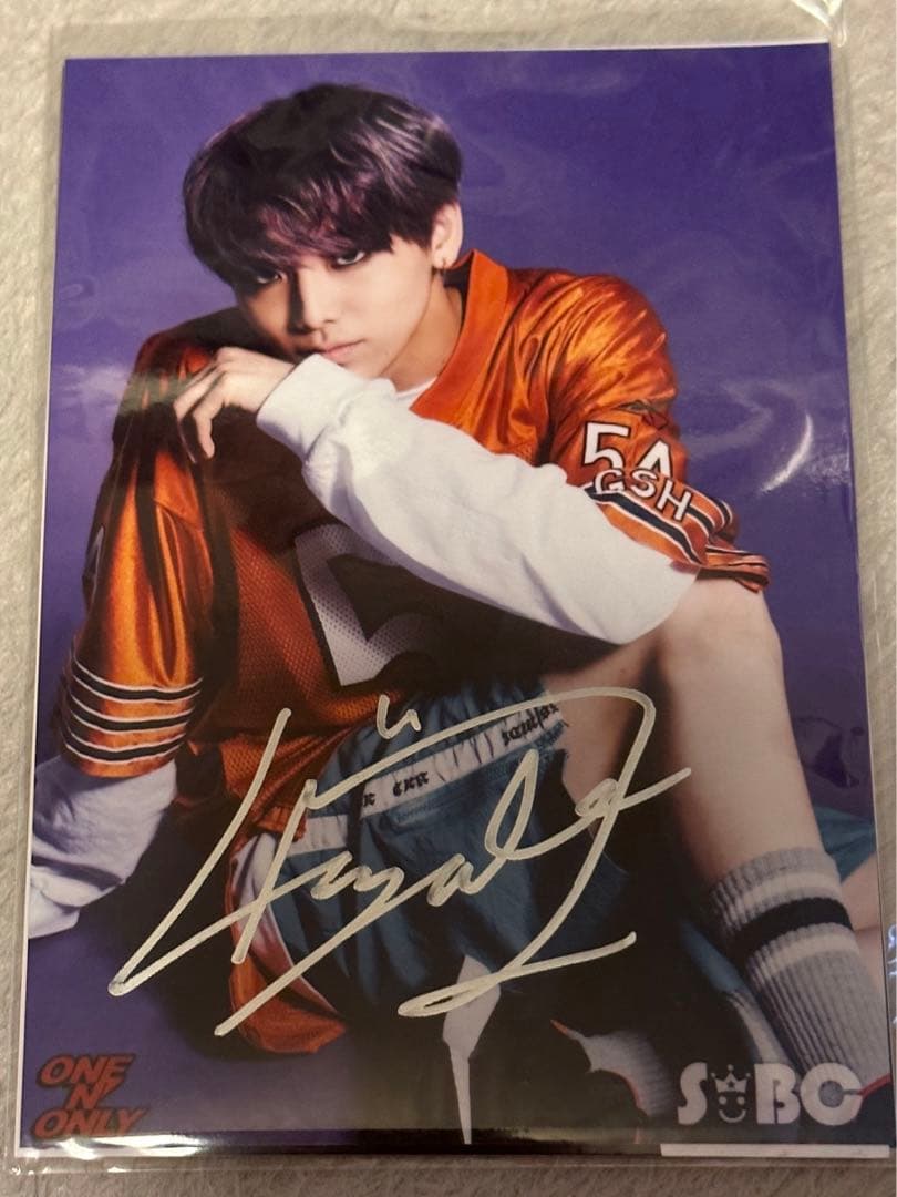 ONE N' ONLY 高尾颯斗 サイン入りパネル ワンエン 高尾颯斗 サイン