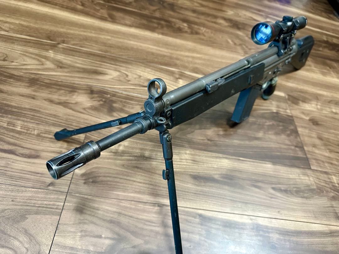 【東京マルイ】H&K G3 SG/1 純正スコープ&マウント多段マガジン2本付