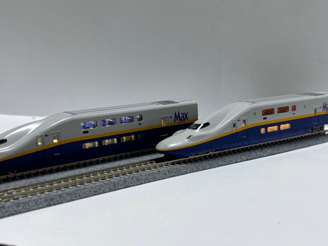 KATO E4系 Max 8両セット 全車室内灯付 KATO E4系新幹線 Max