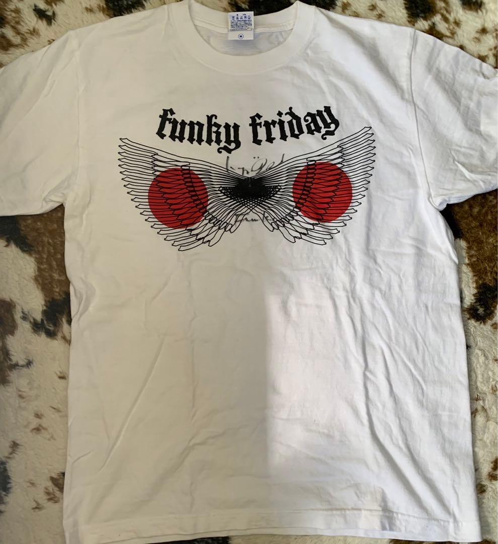 NACK5 ファンキーフライデー Tシャツ サイン入り ファンフラ